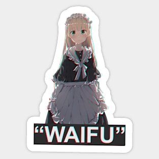 Gosick Victorique de blois Glitch Waifu Sticker